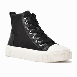 Nine West Dyiane High Top Sneakers Zwart Nederland | ZCX-250478